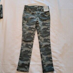 Girls Mid-Rise Camo Ankle Jeggings - Cat Jack